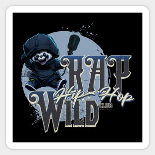 Pandamonium Rhythm of the Rap Panda Sticker